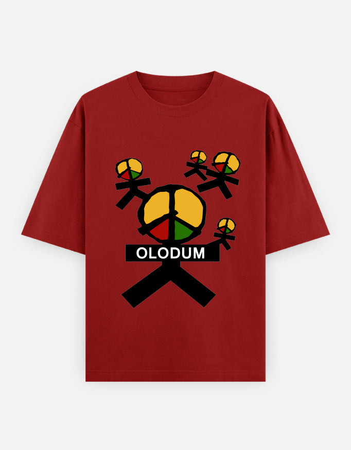 C-Labs Michael Jackson – Olodum Oversized Classic T-Shirt Red Front_1_c_10_097c5f8d-d649-44a5-92ef-a388d8ba84a7