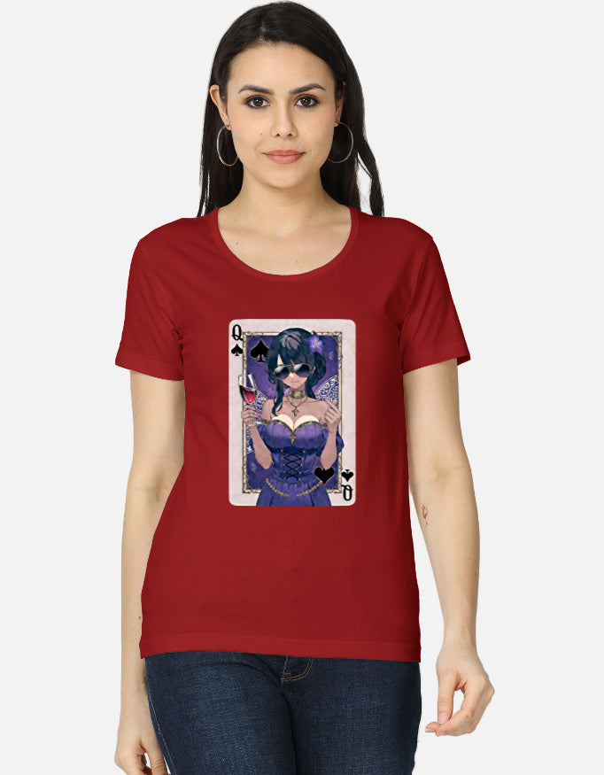C-Labs Queen Spade Women's Classic T-Shirt Front_1_c_10_09e8e682-d310-439a-b02c-283205026759
