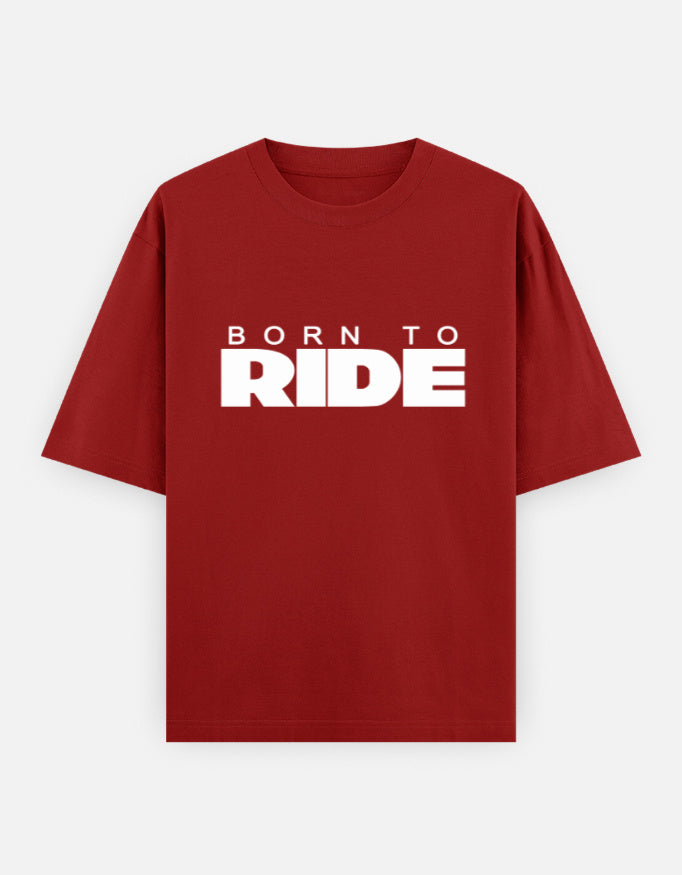 C-Labs Born To Ride Oversized Classic T-Shirt Red Front_1_c_10_0cfc8034-fb73-41c6-b88b-d77537294667