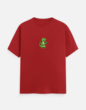 C-Labs Photographer Dinosaur Classic Crew T-Shirt Red Front_1_c_10_0dd85e5d-1efc-45fd-96af-6932d0ceb6ef