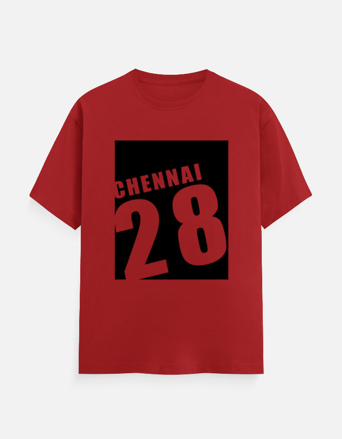 C-Labs Chennai 28 Classic Crew T-Shirt Red Front_1_c_10_10031e0b-5c80-4b4a-8289-051fde898d5f