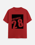 C-Labs Chennai 28 Classic Crew T-Shirt Red Front_1_c_10_10031e0b-5c80-4b4a-8289-051fde898d5f