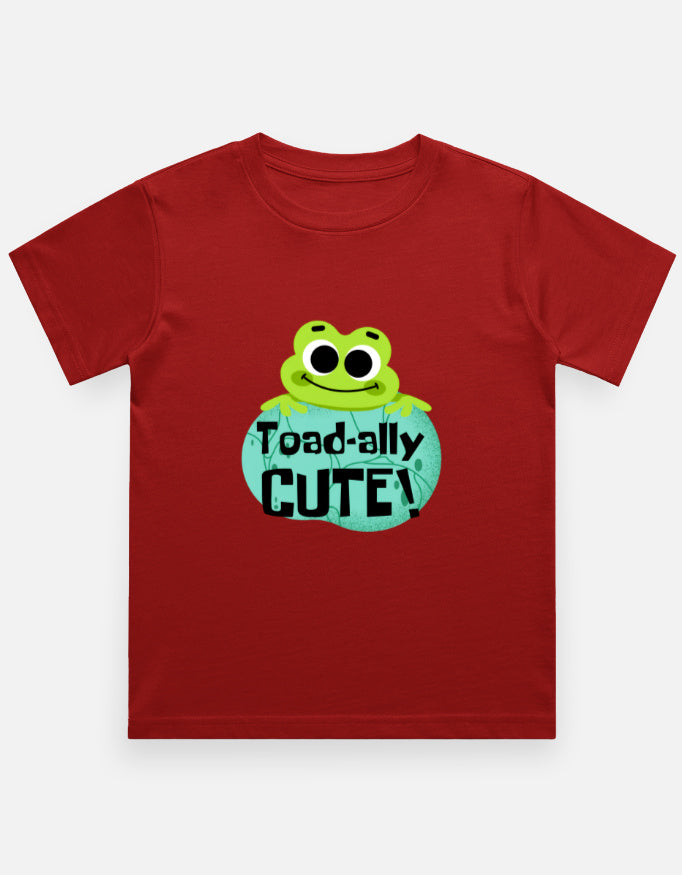 C-Labs Toadly-Cute Boy Classic Crew T-Shirt Red Front_1_c_10_1006f1f3-a1fd-4b37-8828-aa709f18b4f2