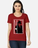 C-Labs Michael Jackson Women's Classic T-Shirt Red Front_1_c_10_18140a92-b570-499f-8d05-daffad43dee0