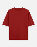 C-Labs C-Standard: Classic Oversized T-Shirt (Dark) Oversized Classic T-Shirt Red Front_1_c_10_199265f1-a6fe-4745-81db-2669f8588de6