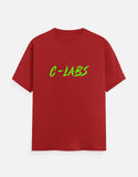 C-Labs C-LABS Neon Green Classic Crew T-Shirt Red Front_1_c_10_209a8533-d18a-4a7b-94e8-da654fde7826