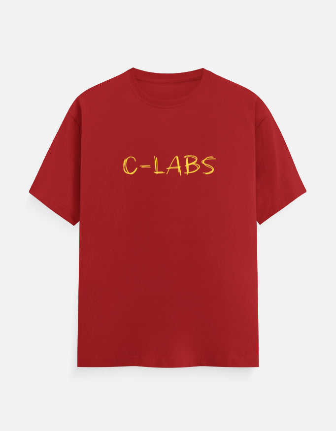 C-Labs C-LABS Scribble Classic Crew T-Shirt Red Front_1_c_10_284f7fef-7eb3-4af3-a7f9-df2ab69f0250