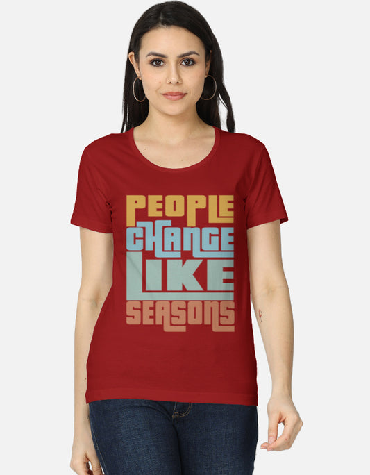 C-Labs People Change Like Seasons Women's Classic T-Shirt Red Front_1_c_10_2bef1796-0931-48d7-a9af-d99b380a12ed