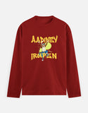C-Labs Aadiney Irupen Full Sleeve T-Shirt Red Front_1_c_10_2fe7549a-6c1f-4de2-b6da-8516880f6632