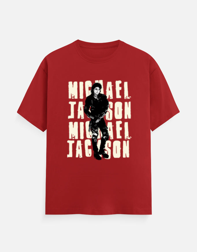 C-Labs Michael Jakson Classic Crew T-Shirt Red Front_1_c_10_3a69d1cf-388d-465b-bccd-f55453b22415