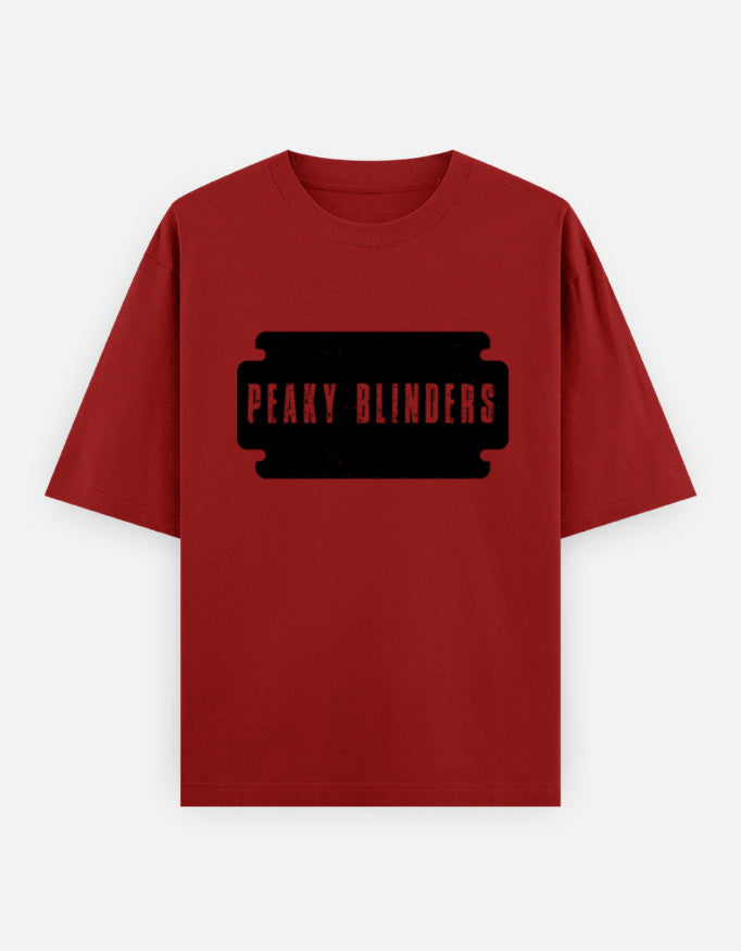 C-Labs Peaky Blinders Oversized Classic T-Shirt Red Front_1_c_10_4fbde130-520f-46d1-a676-d4cfa60b8097