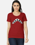 C-Labs Karma Boomerang Women's Classic T-Shirt Red Front_1_c_10_55028b69-e77f-4e29-bd81-8225edd0e62f