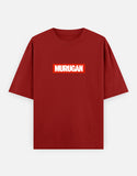C-Labs Om Murugan Oversized Classic T-Shirt Red Front_1_c_10_57bd77ad-ce83-45a7-abff-87415bbbcc11