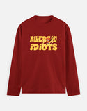 C-Labs Allergic to Idiots Full Sleeve T-Shirt Red Front_1_c_10_58f50bfc-8f0f-497a-b152-97899c65da79