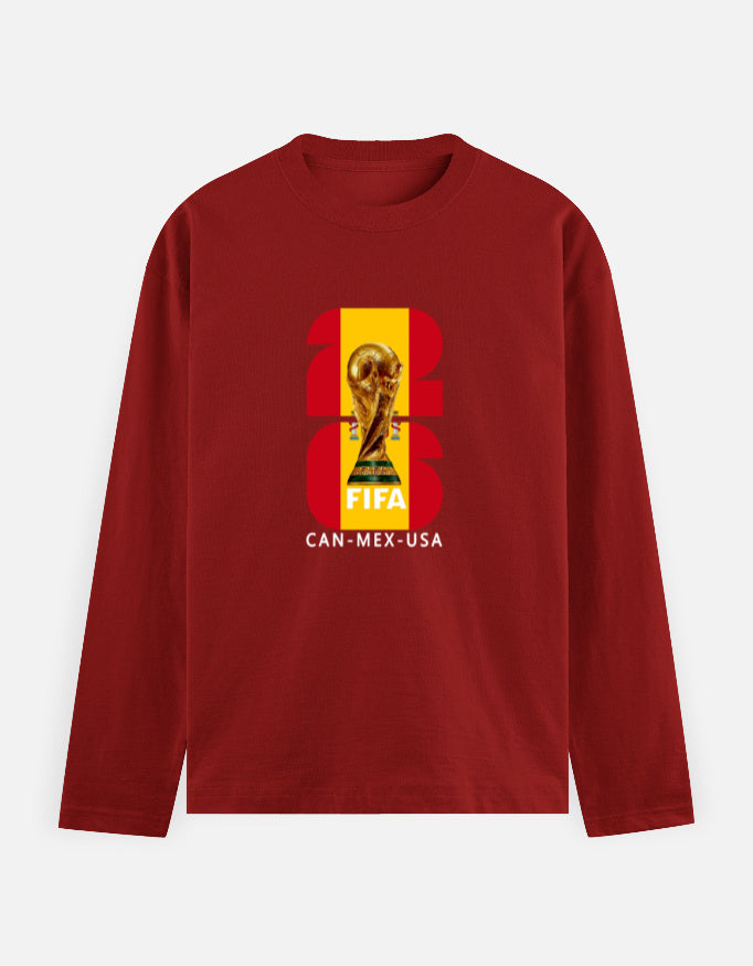 C-Labs Spain 26 Full Sleeve T-Shirt Red Front_1_c_10_5a245c6f-1aa3-4a8f-92d0-c0deb5d4eada