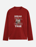 C-Labs Dream Will Come True Full Sleeve T-Shirt Red Front_1_c_10_658e2ce5-a4ac-48a5-a262-3c98d3ca59e3