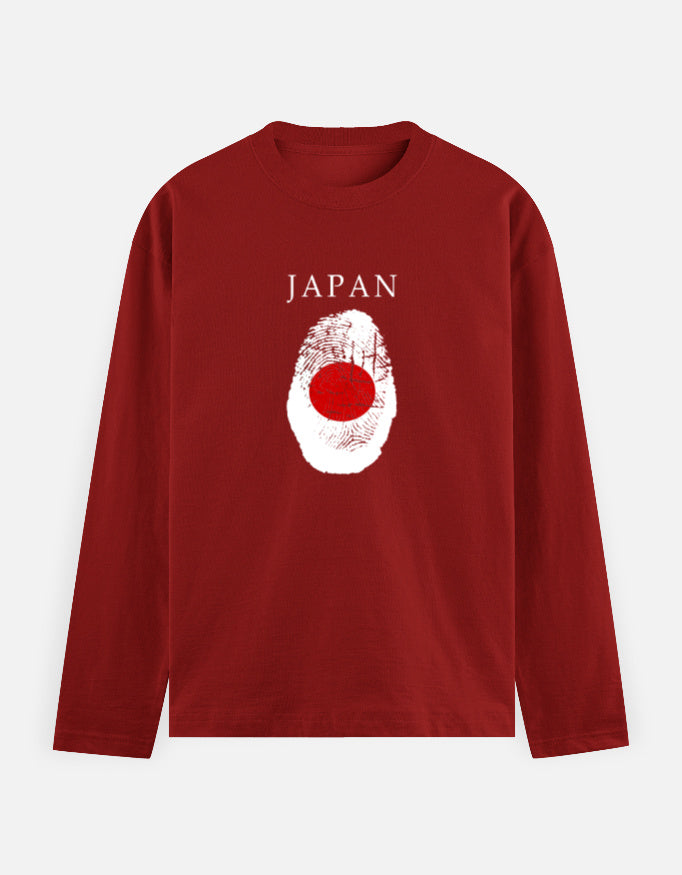 C-Labs Japan Full Sleeve T-Shirt Red Front_1_c_10_65b66272-9d5f-420b-81fd-e8cfba3dbbbd
