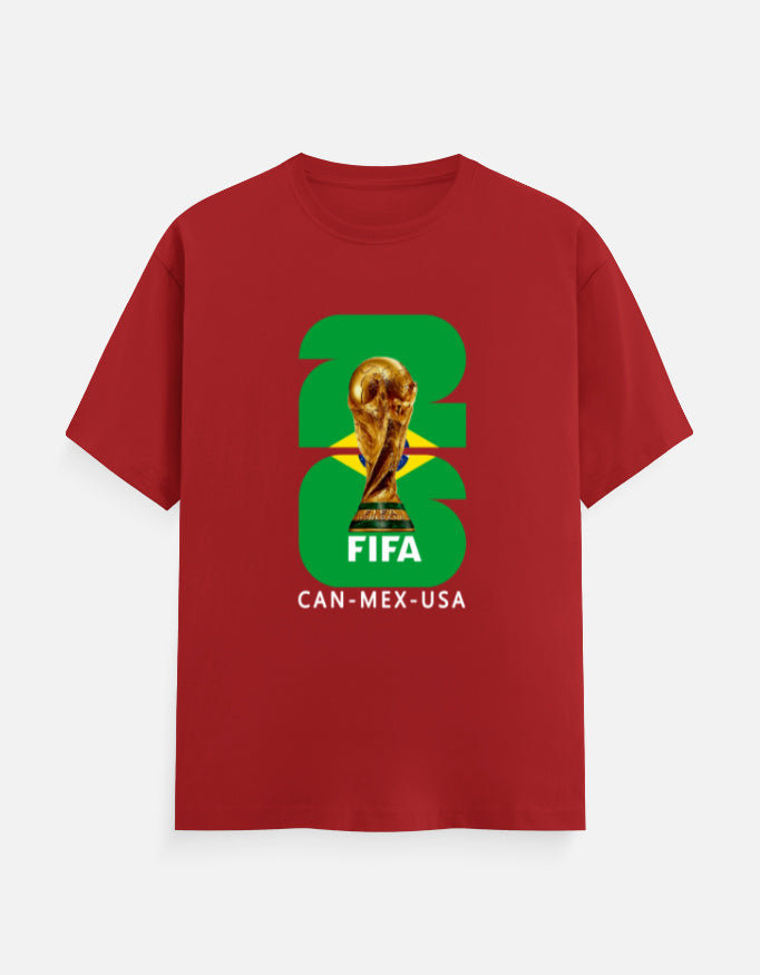 C-Labs Brazil 26 Classic Crew T-Shirt Red Front_1_c_10_6b157995-c4e8-4992-b68d-2d9804eef03f