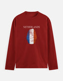 C-Labs Netherlands Full Sleeve T-Shirt Red Front_1_c_10_7c5514d8-4176-433a-ae05-46d8c12ac994