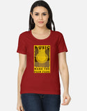 C-Labs Music Makes the Pain Fade Women's Classic T-Shirt Red Front_1_c_10_7cbe41a0-0ab6-4a62-b8b3-98817504d4df