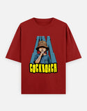 C-Labs I'm Cockroach Oversized Classic T-Shirt Red Front_1_c_10_862a8d14-bfd1-405d-8f27-4127df9aff1d