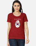 C-Labs SouthKorea Women's Classic T-Shirt Red Front_1_c_10_888d4beb-8053-4f27-8d0d-8bd6e2ebad57
