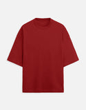 C-Labs C-Standard: Terry Oversized Tee Terry Oversized Tee Red Front_1_c_10_8ab8c15c-f448-438c-bf8a-52464f8ab300