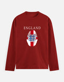 C-Labs England Full Sleeve T-Shirt Red Front_1_c_10_afdbd6a4-b85d-4c9f-a963-39dfa5609955