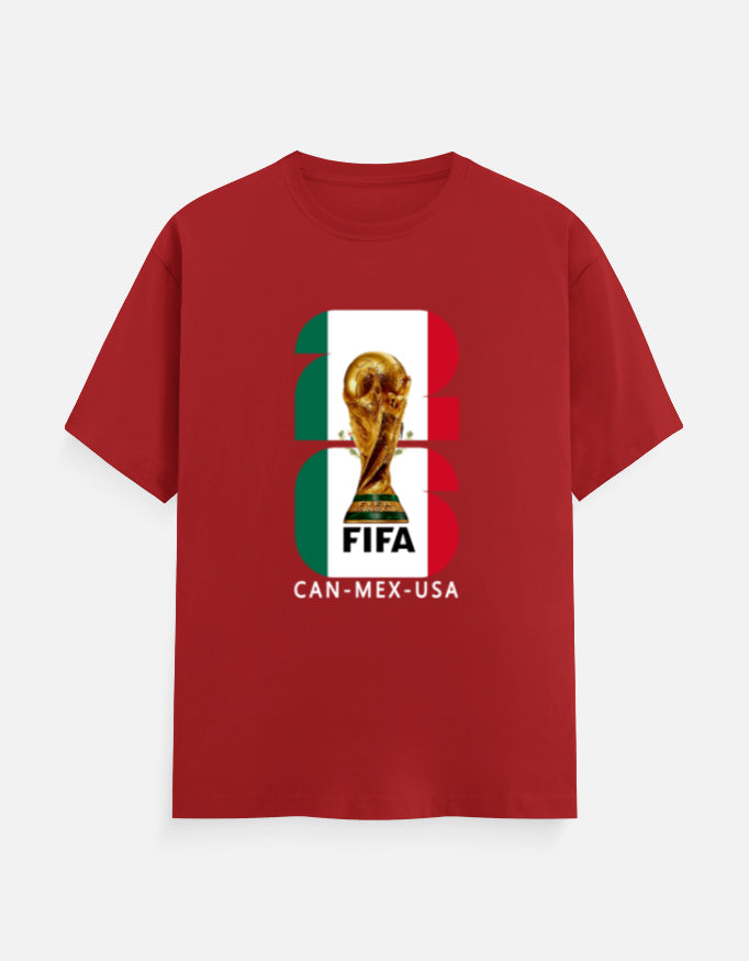 C-Labs Mexico 26 Classic Crew T-Shirt Red Front_1_c_10_b2bcceb2-8695-4c44-8cbd-c4983a2eba30