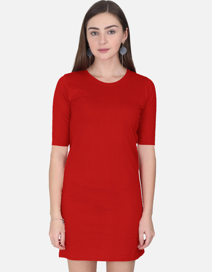 C-Labs C-Standard: T-Shirt Dress T-Shirt Dress Red Front_1_c_10_b3e2e989-417b-41df-a1a7-9d50c7d03c3a