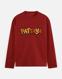 C-Labs Pattaya Full Sleeve T-Shirt Red Front_1_c_10_b5739bf8-073c-4f96-84c5-55ea3a7eef7f