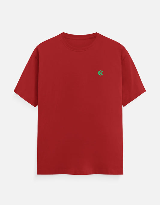 C-Labs C-Signature: The Crest (T-Shirt) Classic Crew T-Shirt Red Front_1_c_10_bb365ef0-1e85-4803-b3fe-e9c33eae8a86