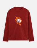 C-Labs Om Full Sleeve T-Shirt Red Front_1_c_10_c180bda8-5551-4588-9952-7ac52ff7dcfb
