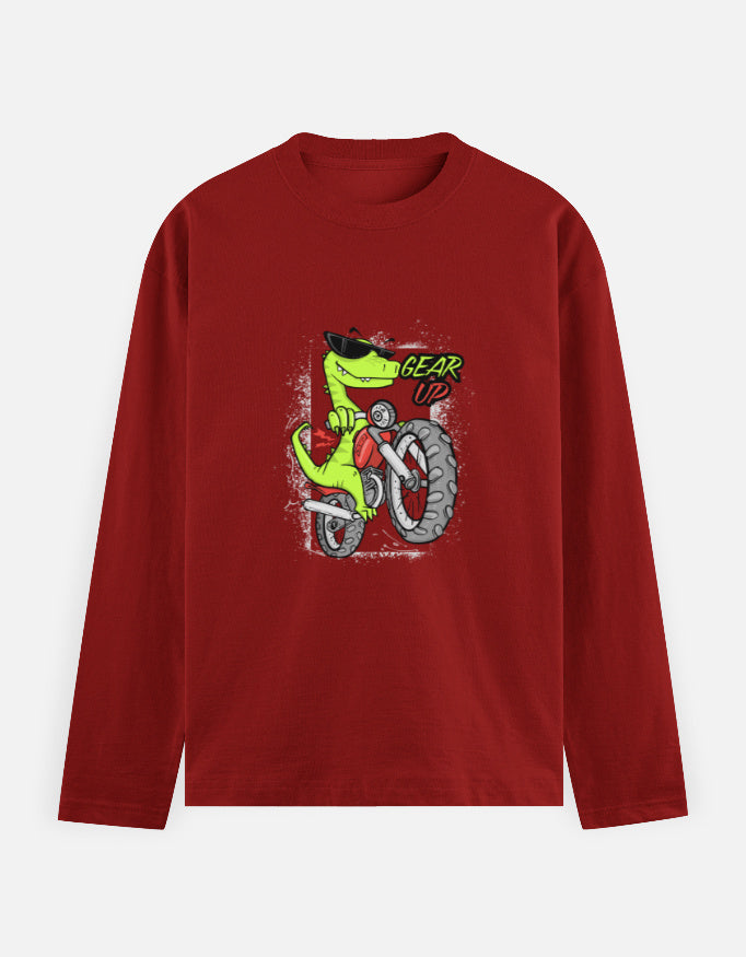 C-Labs Born to ride Full Sleeve T-Shirt Red Front_1_c_10_c6f2c280-6b8b-4584-bfff-eedc770df1e7