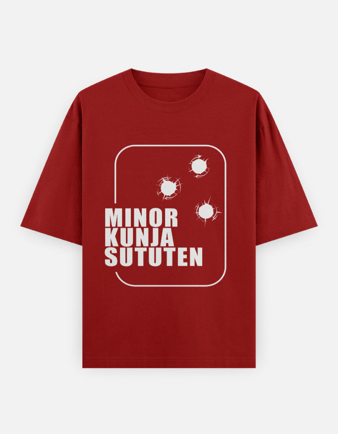 C-Labs Minor Kunja Sututen Oversized Classic T-Shirt Red Front_1_c_10_d25725fa-6f63-42a2-a82e-14973fbb9250