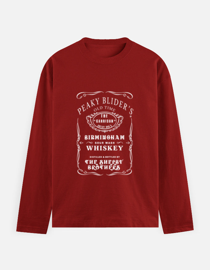 C-Labs Peaky Blinders Full Sleeve T-Shirt Red Front_1_c_10_e16c4336-e906-40dc-9444-088884c57daa