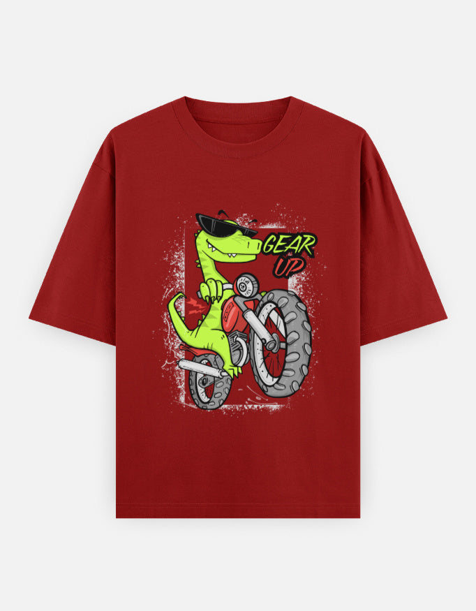 C-Labs Gear Up Oversized Classic T-Shirt Red Front_1_c_10_e1ac6780-67e6-4939-8d4c-c5bf7e4d0fb7