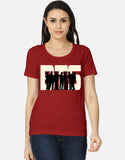 C-Labs BTS Women's Classic T-Shirt Red Front_1_c_10_e78ca396-42b7-401b-bc23-b2998efc5a2f
