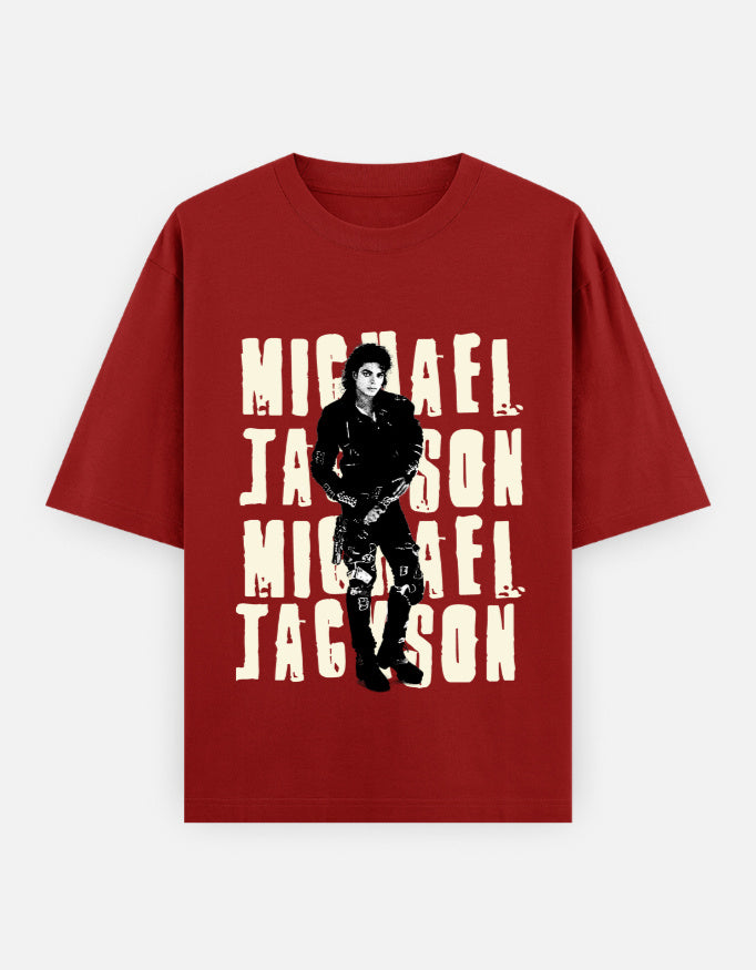 C-Labs Michael Jackson Oversized Classic T-Shirt Red Front_1_c_10_e8ee9a1b-a794-4344-9ab3-800694fc1af1