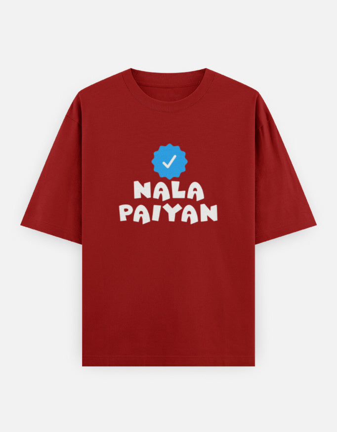 C-Labs Nala Paiyan Oversized Classic T-Shirt Red Front_1_c_10_eb0abb9b-ccb3-4846-8492-39f07435c118