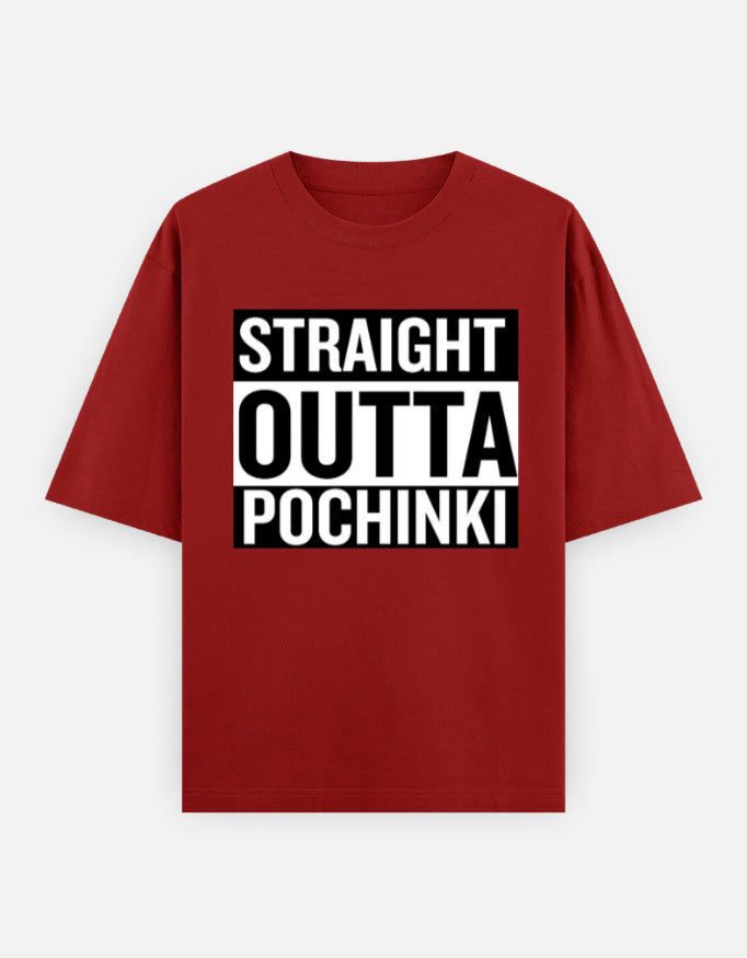C-Labs Straight Outta Pochinki Oversized Classic T-Shirt Red Front_1_c_10_efc24ff5-8e8e-4211-b1f1-354533bf7870