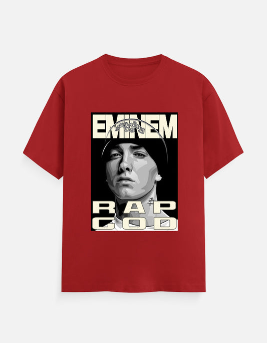 C-Labs Rap God Classic Crew T-Shirt Red Front_1_c_10_f3d9d94d-f1e6-4f30-a0dc-57194f04c013