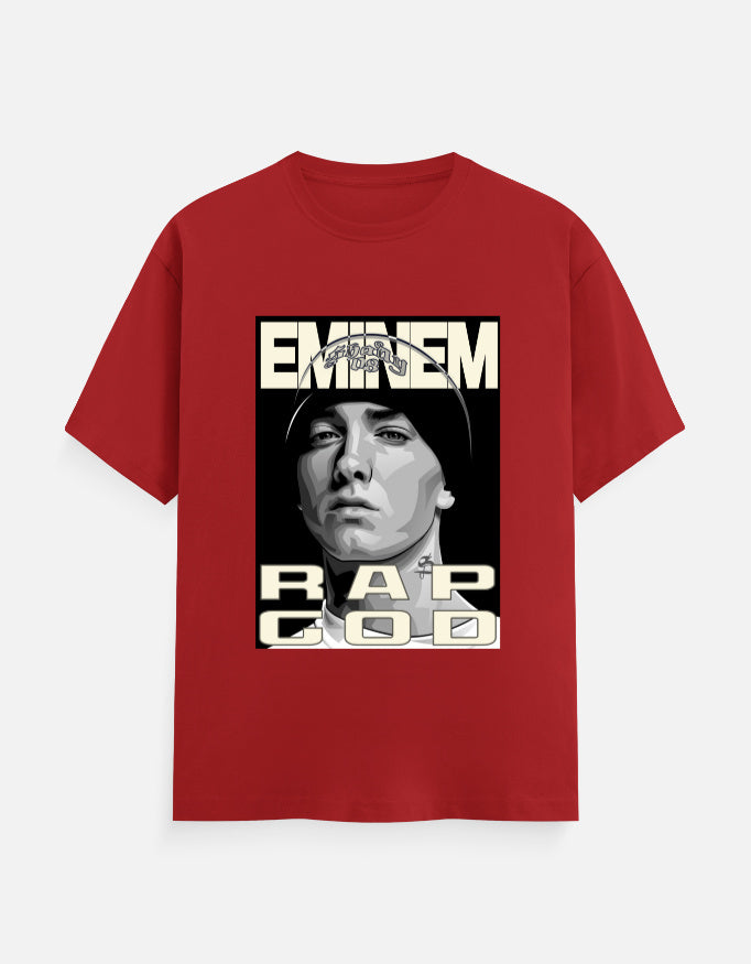 C-Labs Rap God Classic Crew T-Shirt Red Front_1_c_10_f3d9d94d-f1e6-4f30-a0dc-57194f04c013