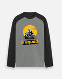 C-Labs A-Squad Raglan T-Shirt Black Charcoal Melange Front_1_c_11_22252b2f-530c-4f05-bf49-1184ddcdc70d