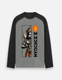 C-Labs Om Murugan Raglan T-Shirt Black Charcoal Melange Front_1_c_11_483439d1-758e-4cf1-b670-9e221c33d6af
