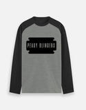 C-Labs Peaky Blinders Raglan T-Shirt Black Charcoal Melange Front_1_c_11_8ac6f19b-6660-4df5-b2df-c24c1f1ba02e