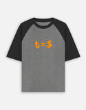 C-Labs Time Is Money Oversized Classic T-Shirt Black Charcoal Melange Front_1_c_11_aa774644-dc50-4de6-bfad-eb04ff60bdef