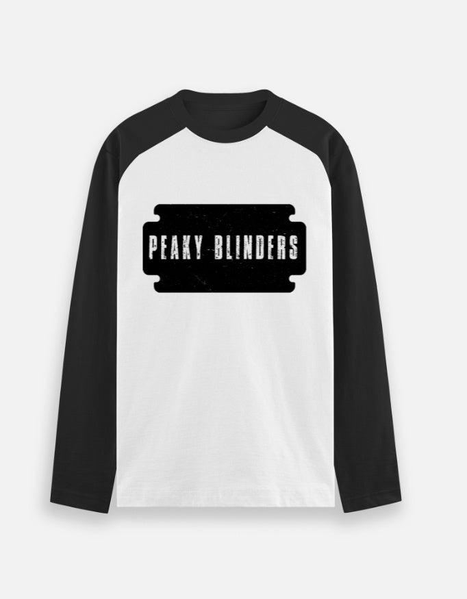 C-Labs Peaky Blinders Raglan T-Shirt Black White Front_1_c_16_53aba196-947b-4a69-a180-1e30f7d72084