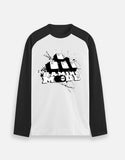 C-Labs Gaming Mode On Raglan T-Shirt Black White Front_1_c_16_7d1e702b-5e2f-480b-ba91-de56d8119f2c