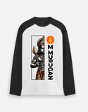 C-Labs Om Murugan Raglan T-Shirt Black White Front_1_c_16_eda8991c-9f1e-4068-bb2c-857cfd3f071b